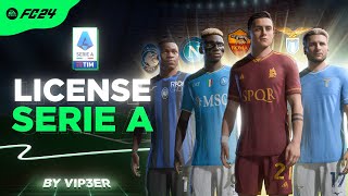 Licensed Serie A Teams For FC 24  Napoli  Roma  Atalanta Lazio  TU182 [upl. by Ecydnac]