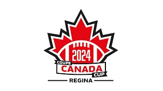 2024 Football Canada Cup 🏈 Gold Medal Game Quebec v Ontario July 13 2024 [upl. by Ecirtaeb]