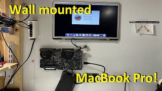 I wall mounted a MacBook Pro and its better than ever [upl. by Nadroj826]