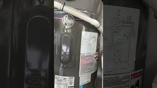 Rheem Platinum Water heater [upl. by Lorollas61]