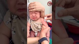 Crying Cute Baby Vaccination Fearshorts [upl. by Anderegg]