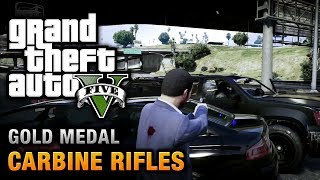 GTA 5  Mission 12  Carbine Rifles 100 Gold Medal Walkthrough [upl. by Antoine]