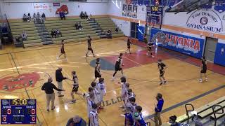 Livonia vs Honeoye FallsLima High School Boys JuniorVarsity Basketball [upl. by Orlando]