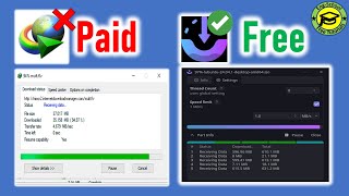 NEW FREE Download Manager for WINDOWS  IDM Best Alternative [upl. by Aliab]