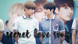 Taekook  Secret love song FMV [upl. by Elcarim]