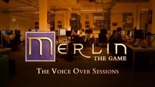 Behind the Scenes  Merlin The Game  The VoiceOver Sessions  featuring Colin Morgan [upl. by Santos]