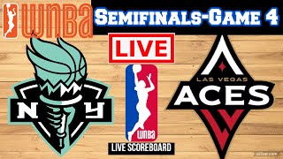 Live New York Liberty Vs Las Vegas Aces  WNBA Semifinals  Live Scoreboard  Play By Play [upl. by Pulcheria430]