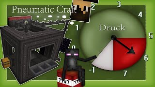 Minecraft Pneumaticcraft Repressurized  Druckkammer und Grundlagen Tutorial german [upl. by Burley829]