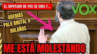 ¡ATENTOS a lo que hace JOSE MARÍA SÁNCHEZ de VOX en el CONGRESO hoy  Bolaños arde [upl. by Myrtle]