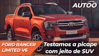 Ranger Limited V6 2024 é picape mas parece SUV [upl. by Nowad]