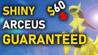 I got THREE Shiny Arceus in One Night with this INSANE Method [upl. by Oliana]