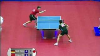 Kuwait Open Timo BollChen Qi [upl. by Tik]