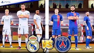 FIFA VOLTA  RONALDO  MESSI  HAALAND  NEYMAR  MBAPPE  VINI JR  GARNACHO PSG VS REAL MADRID [upl. by Blas]