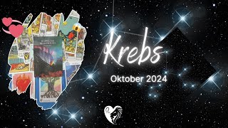 Krebs ♋Oktober 2024  lässt du deinen Seelenpartner zurück  Löwenherz Orakel ❤️ [upl. by Saval]