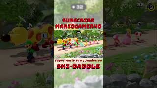 Ski Daddle  Mario Party Jamboree supermariopartyjamboree mariogamer40 mario supermario [upl. by Hardej859]