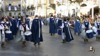 Sbandieratori e musici Giovani Maestri Motta S Anastasia 2011  3 parte [upl. by Eznyl]