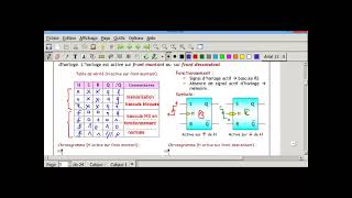 bascule RS synchrone dynamique [upl. by Natie]