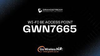 GWN7665 WiFi 6E Access Point Highlights  by Go Wireless NZ [upl. by Howlend]