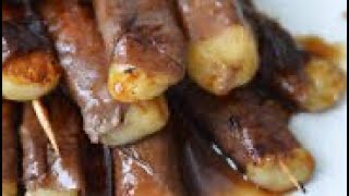 YAKITORI BOEUF FROMAGE halal لحم البقري بالجبن [upl. by Barcellona398]