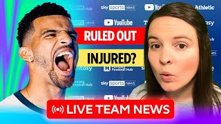 SOLANKE RULED OUT  FPL GAMEWEEK 2 PRESS CONFERENCE STREAM  FANTASY PREMIER LEAGUE 202425 [upl. by Malissa]