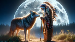 Wolves and Natives  LyOLay Ale Loya The Counter Clockwise Circle by Sacred Spirit  AI Art [upl. by Eiknarf684]