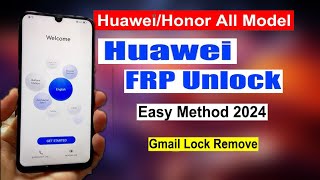 huawei frp bypass unlock tool  huawei frp bypass  huawei marlx1a frp bypass [upl. by Mloclam]