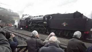 Season 2 Episode 46  KampWVR Steam Gala  Stanier Black 5 44767 George Stephenson 11022011 [upl. by Crudden529]