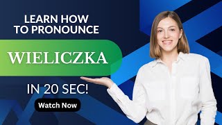 Learn how to pronounce Wieliczka Poland  Polish pronunciation of Wieliczka  Pronounce Names [upl. by Naimed93]