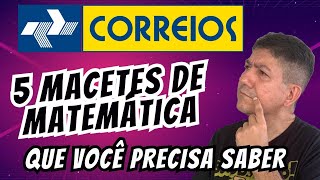 MACETES DE MATEMÁTICA PARA CONCURSOS [upl. by Jedthus]