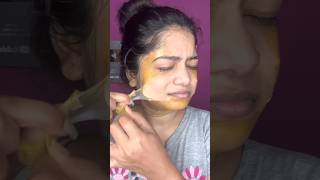 😭Semma Pain ah irundhuchu…⁉️ pavisdiary trending shorts peeloffmasks minivlog pavi peeloff [upl. by Gipsy]