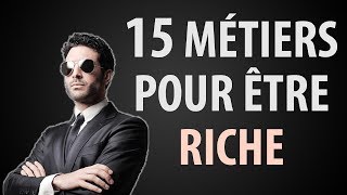 15 Métiers pour Devenir Riche [upl. by Ingeberg]