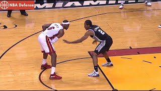 Kawhi Leonard Defense on LeBron James  2014 NBA Finals Game 3 [upl. by Marianna86]