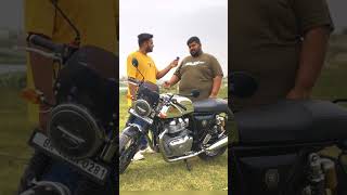 CONTINENTAL GT650 PART31 royalenfield gt650 review shorts youtubeshorts ytshorts viral [upl. by Lunn888]