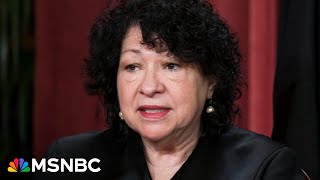 Sotomayor blasts Supreme Courts conservative majority for demolishing foundation of US law [upl. by Macmullin797]