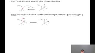 06 08 Acetal Hydrolysis [upl. by Aiuqes919]