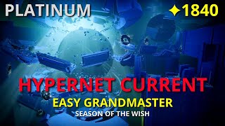 HyperNet Current  Easy 1840 Grandmaster Nightfall  Destiny 2 PS5 [upl. by Ajiak122]