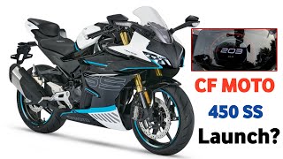 CF Moto 450ss Launch Date  Best Upcoming 2 Cylinder Bikes in india 🔥  Features Price Top Speed [upl. by Askari313]