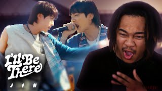 진 Jin Ill Be There Official MV  REACTION [upl. by Yenobe]