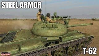 Steel Armor SABOW T62 Soviet Main Battle Tank in Action [upl. by Corliss]