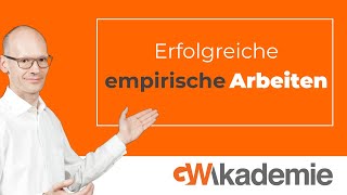 Erfolgreiche empirische Arbeiten [upl. by Luise]