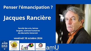 Penser lémancipation  1  La conférence [upl. by Rucker]