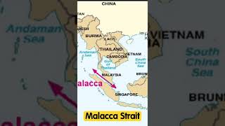 Malacca Strait shorts mapping geography [upl. by Yracaz]