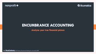 The Nonprofit Accounting Suite for Acumatica ERP [upl. by Halimeda]