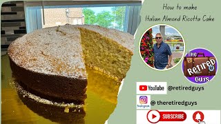 How to make Italian Almond Ricotta Cake [upl. by Billi]