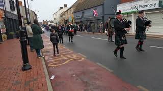 Abergele Remembrance Day Parade [upl. by Bernard]