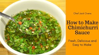 How To Make Chimichurri Sauce [upl. by Soph]