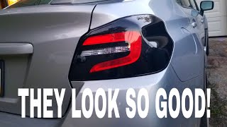 Making Custom Taillights For 15 WRX [upl. by Iegres]