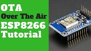 ESP8266 OTA Example Arduino Code Tutorial  Over The Air Update [upl. by Adivad]