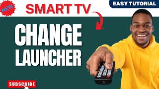 How to Change Smart TV Launcher 2024  How to Change Launcher on Android TV [upl. by Amend424]