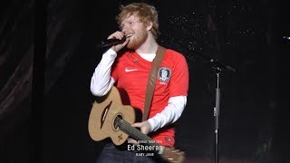 Ed Sheeran  Shape of You  Live in KOREA 2019 [upl. by Karlene793]